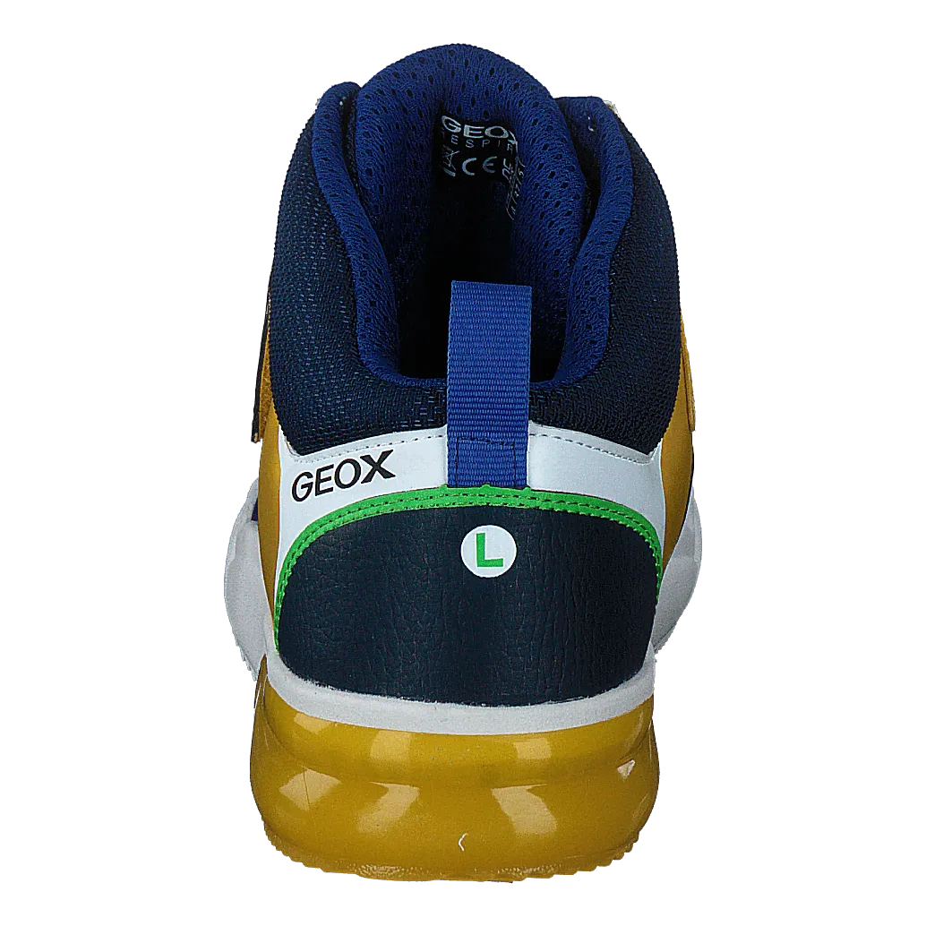 J Grayjay B. D - Nylon dbk Royal/yellow