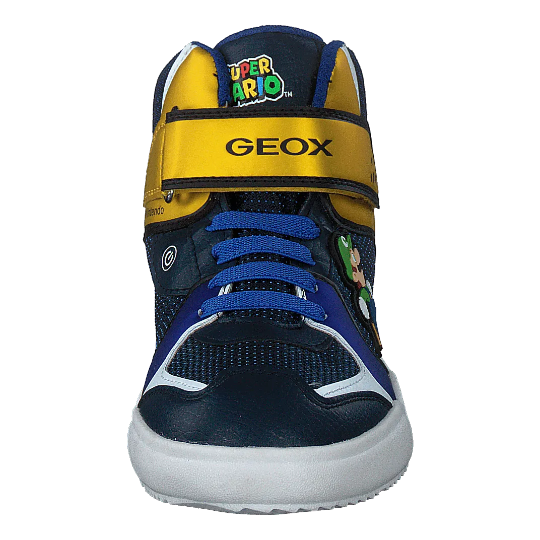 J Grayjay B. D - Nylon dbk Royal/yellow