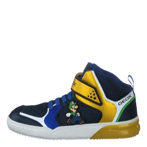 J Grayjay B. D - Nylon dbk Royal/yellow