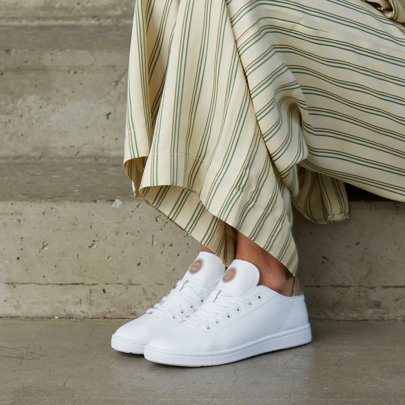 Jane Leather - Bright White