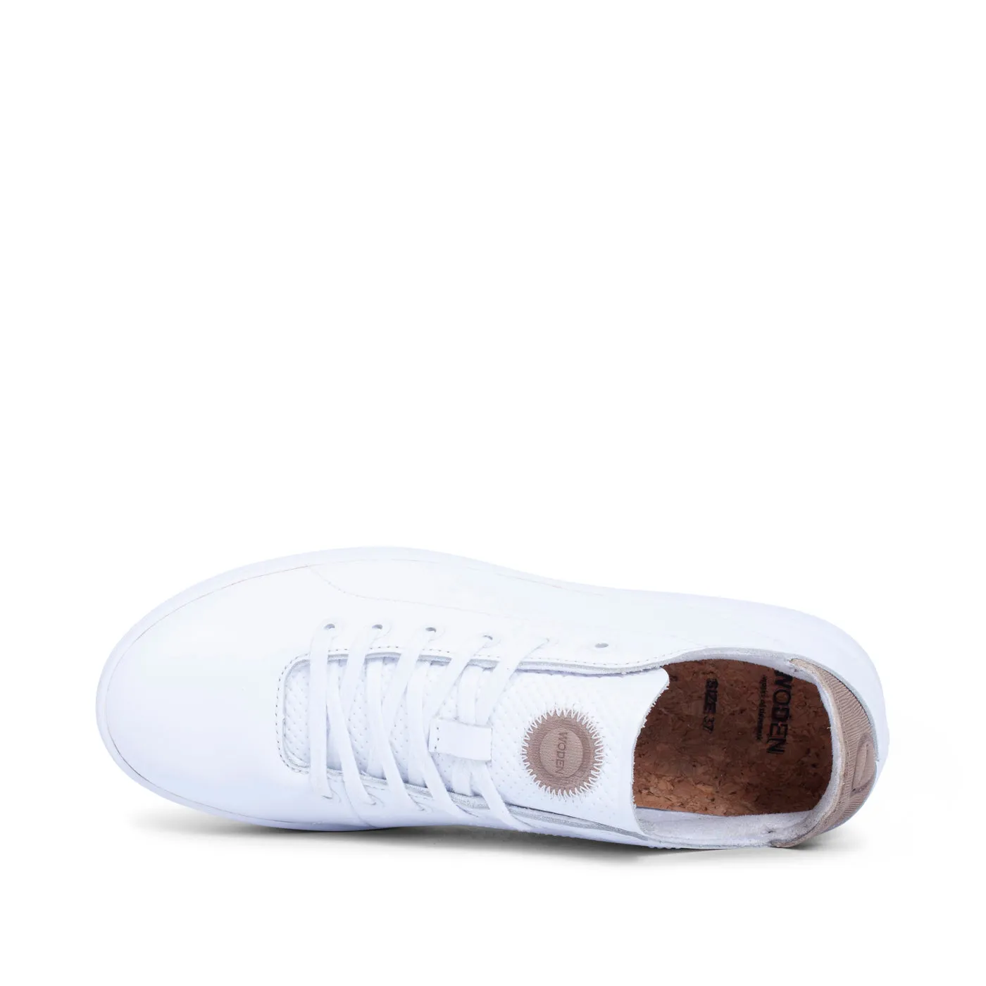 Jane Leather - Bright White