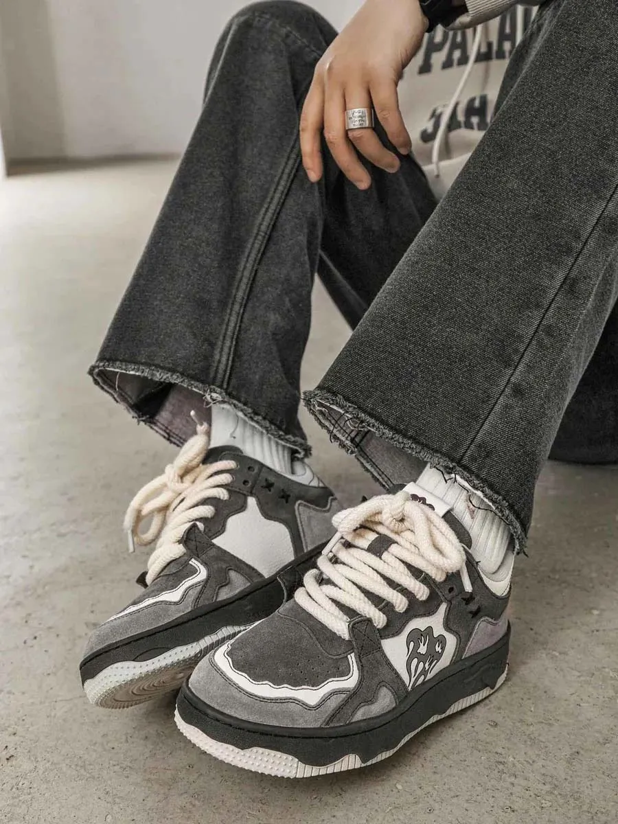 Kicksteria - Vintage Niche Casual Couple Skate Shoes