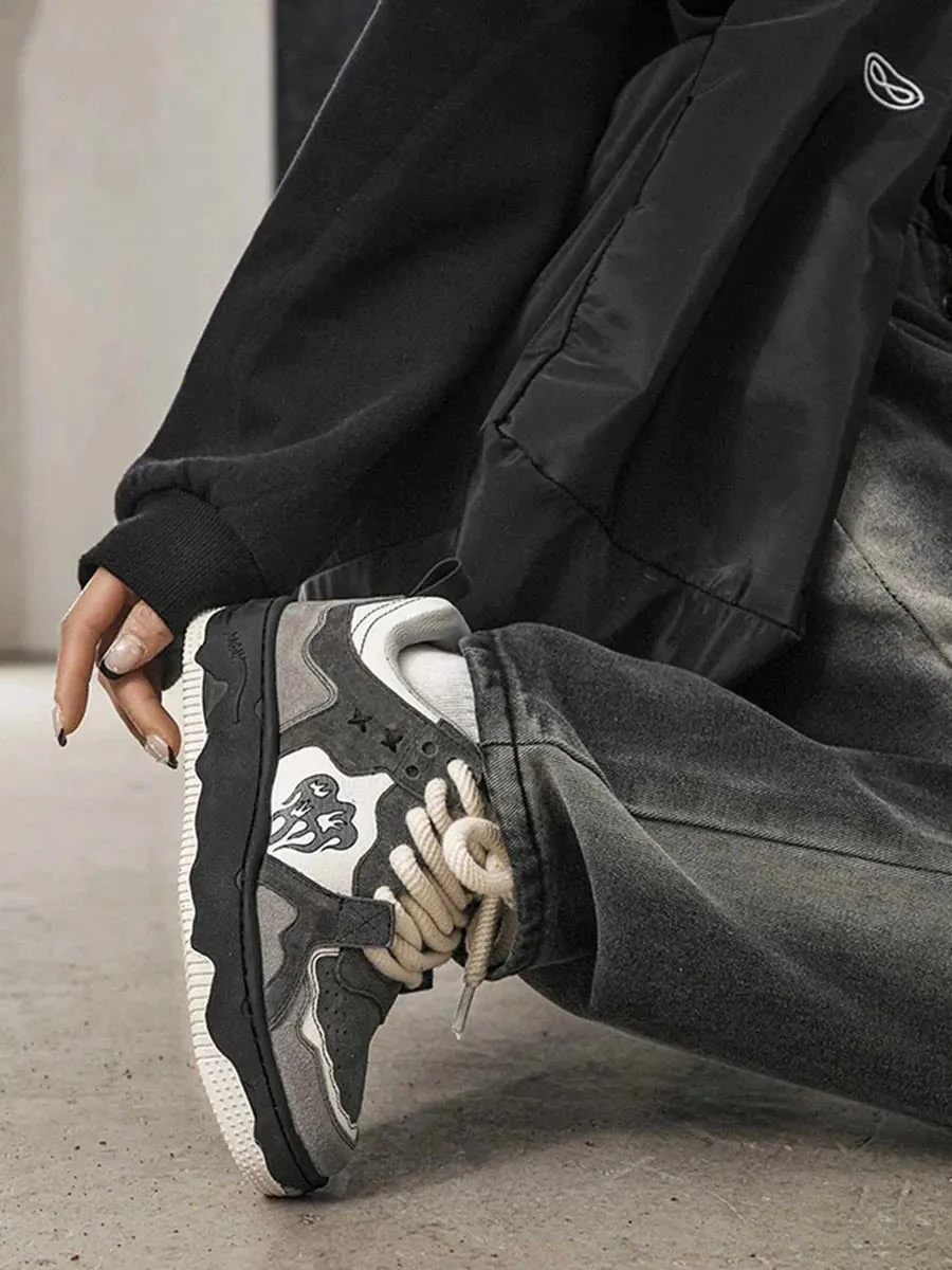 Kicksteria - Vintage Niche Casual Couple Skate Shoes