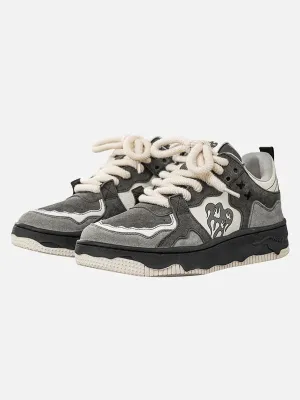 Kicksteria - Vintage Niche Casual Couple Skate Shoes