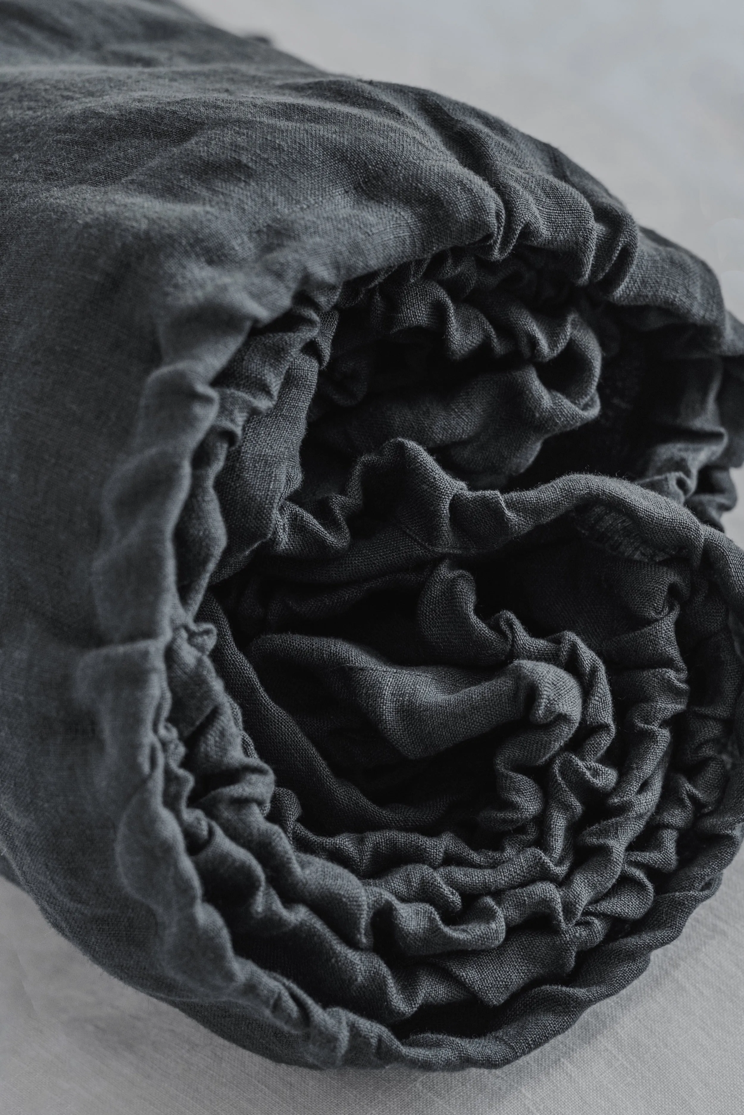 Kids fitted sheet - dark gray