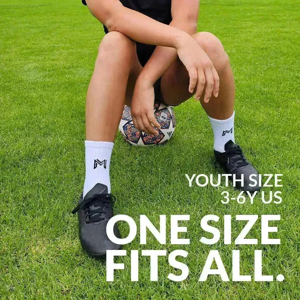Kids' Grip Socks Elite White (US 3-6Y)