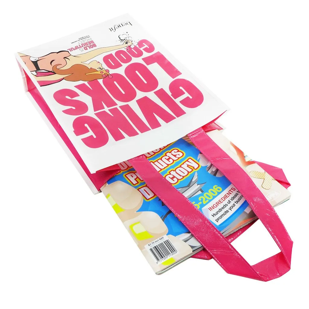 Laminated Portrait Show Bag(LB-01)
