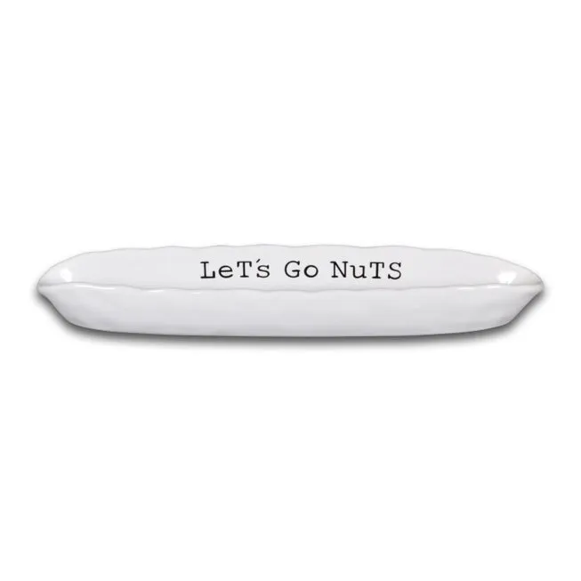 Let's Go Nuts Serving Dish