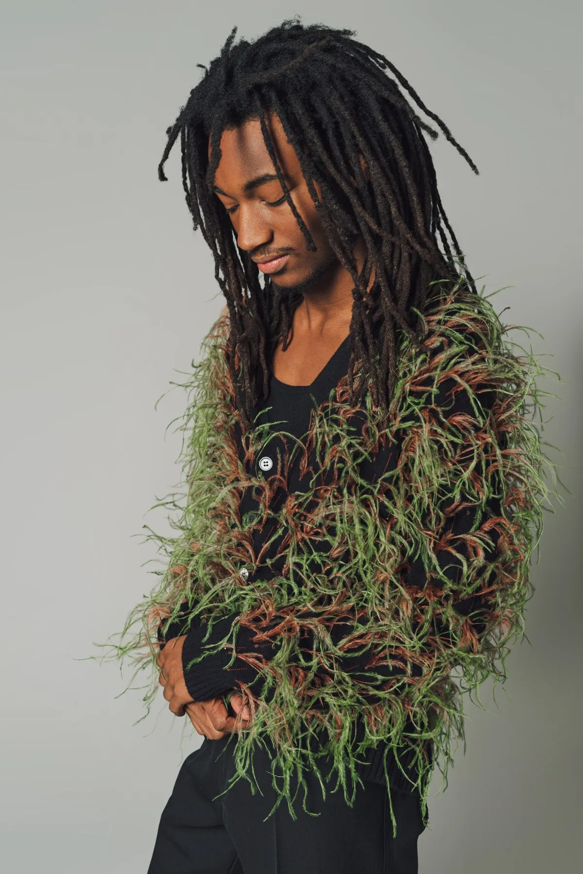 LIBERTINE | WHAM BAM FEATHER CARDIGAN