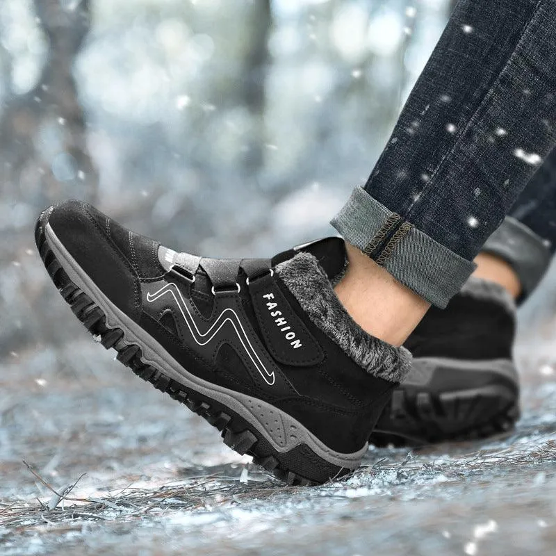 Libiyi non-slip warm and comfortable high-top casual cotton shoes