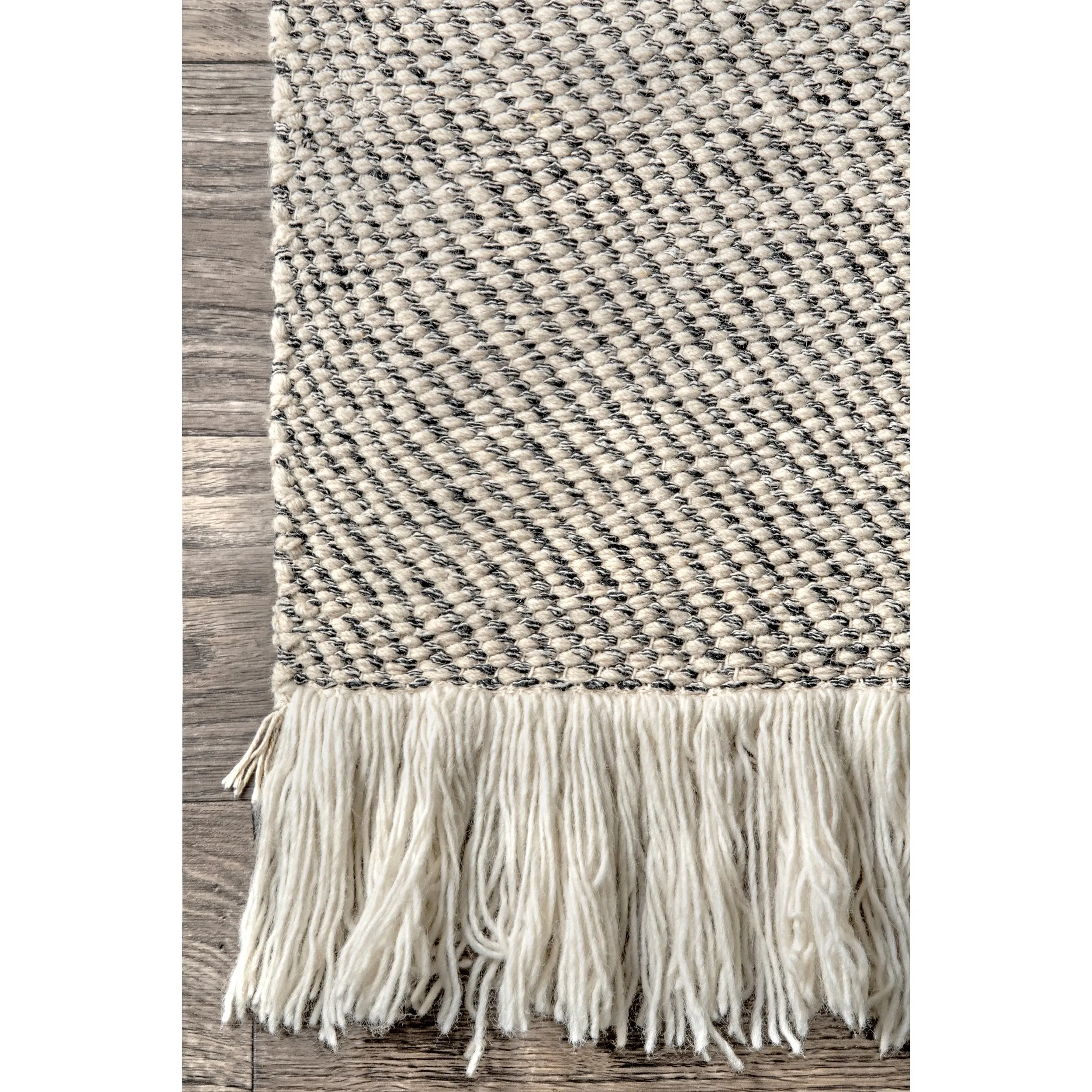 LOISE STRIPED FRINGES