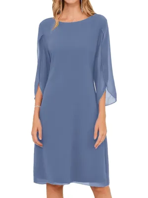Louise & Rose Double Layers Chiffon Dress