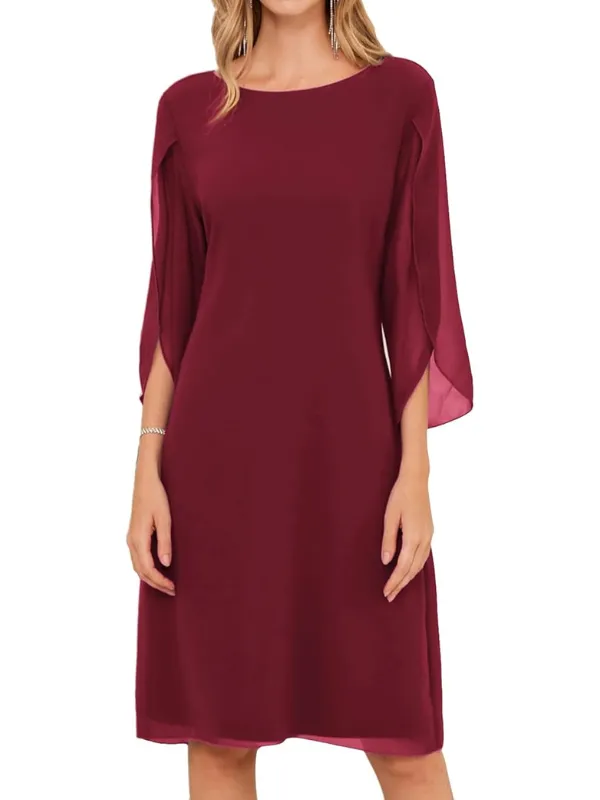 Louise & Rose Double Layers Chiffon Dress