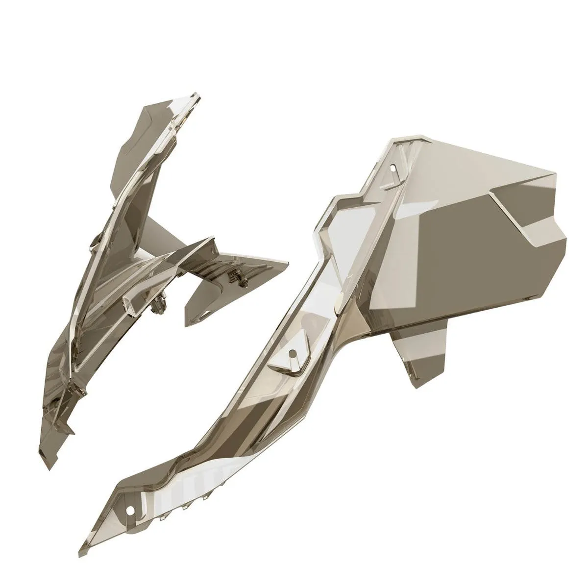 Lynx Windshield Side Deflector Kit | Radien²