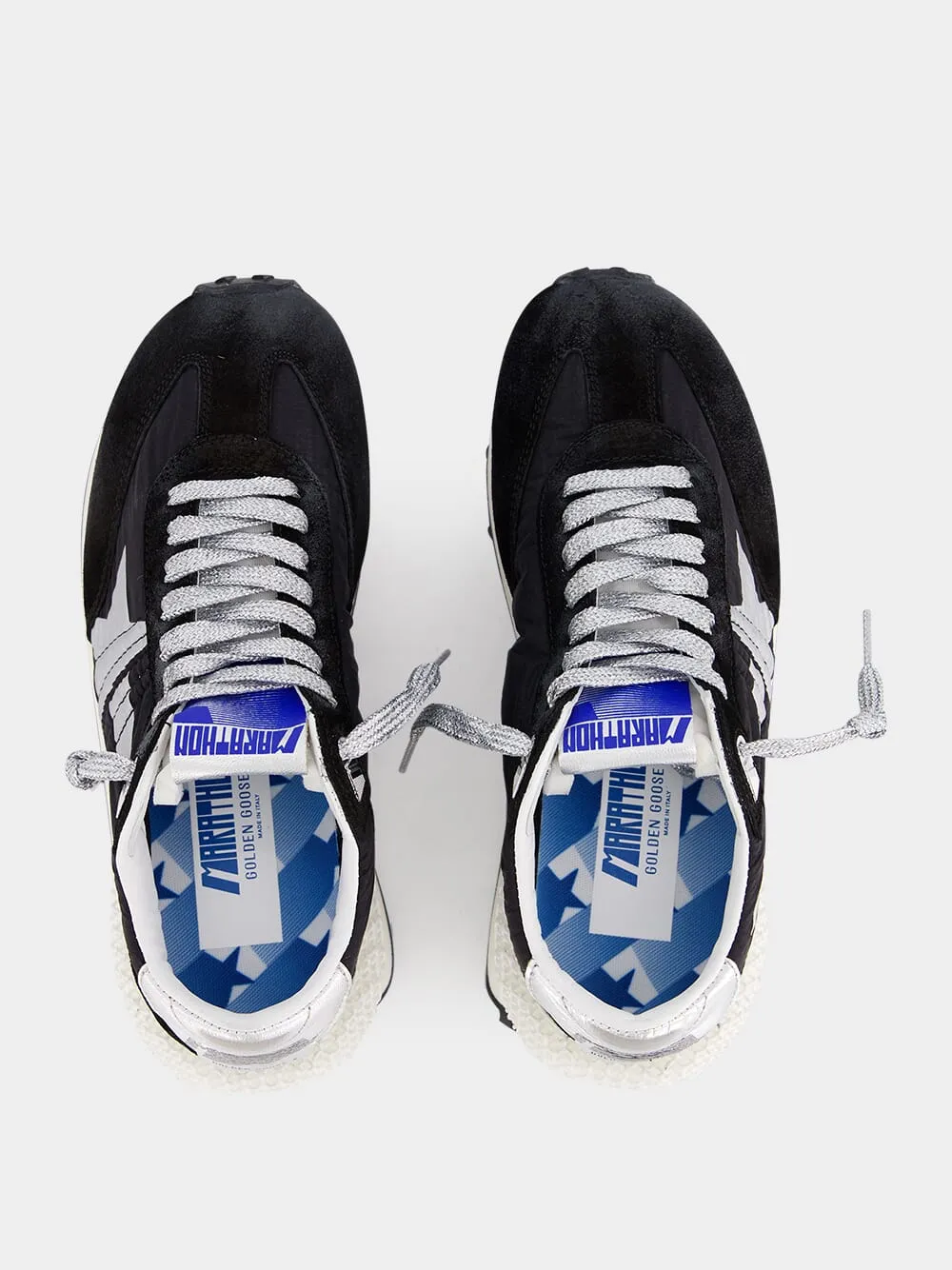 Marathon Sneakers With Black Ripstop Nylon Upper