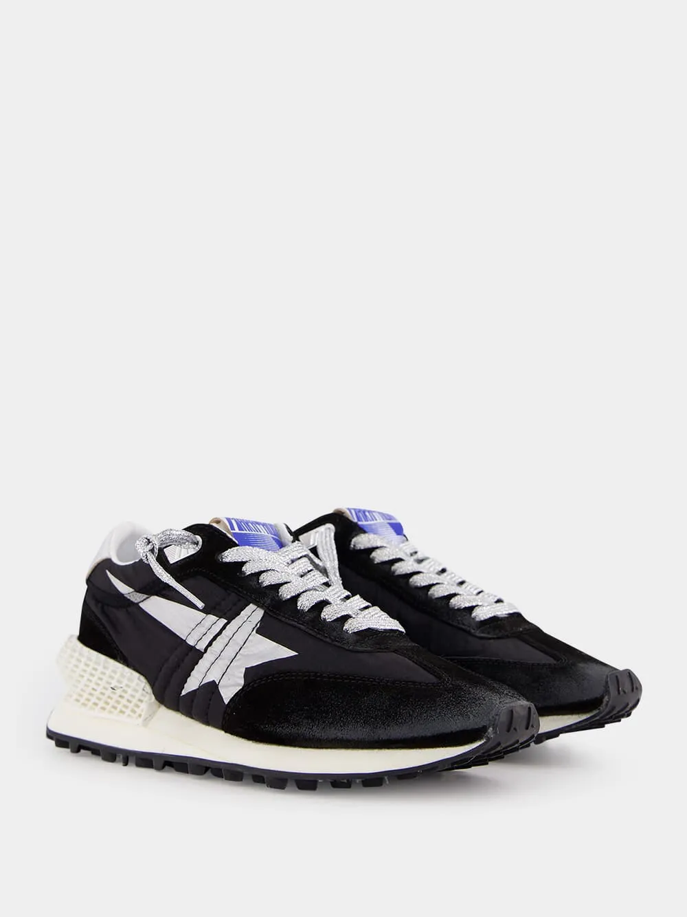 Marathon Sneakers With Black Ripstop Nylon Upper