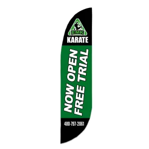 Martial Arts Feather Flag