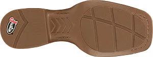 Men's Justin Roswell Cognac Smooth Ostrich 11" Top Western Boot - UN8750