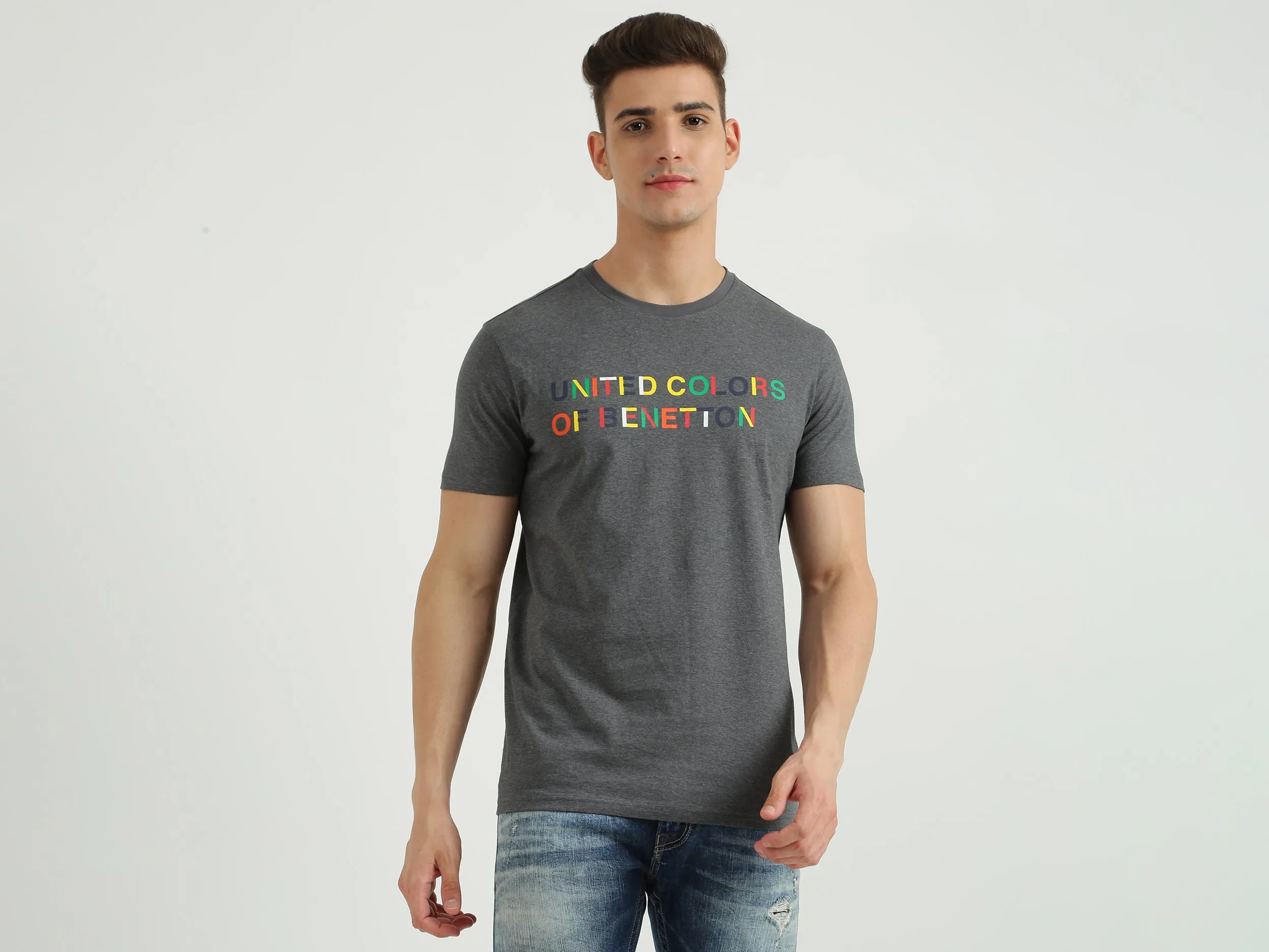 Mens Short Sleeve Printed T-Shirt