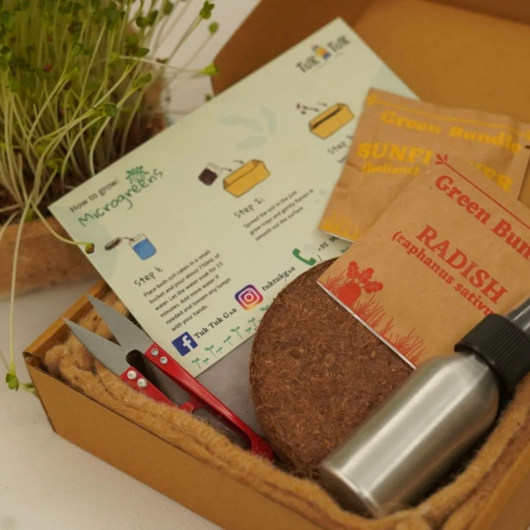 Microgreens Kit - Pack of 2 Seeds