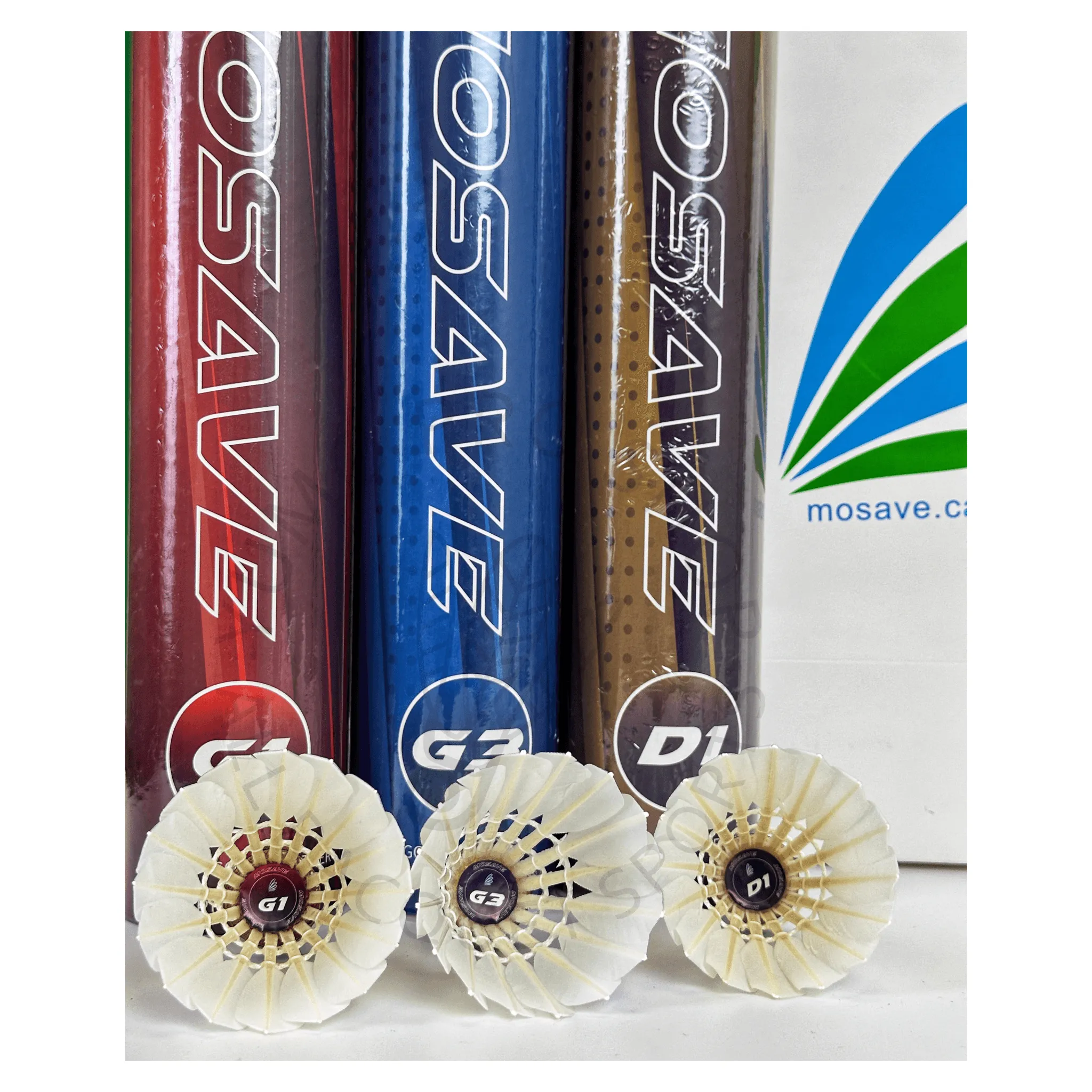 Mosave G1 Feather Shuttles [Red]