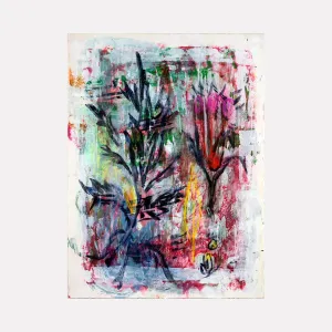 Mugwort Heart (on paper / unframed)