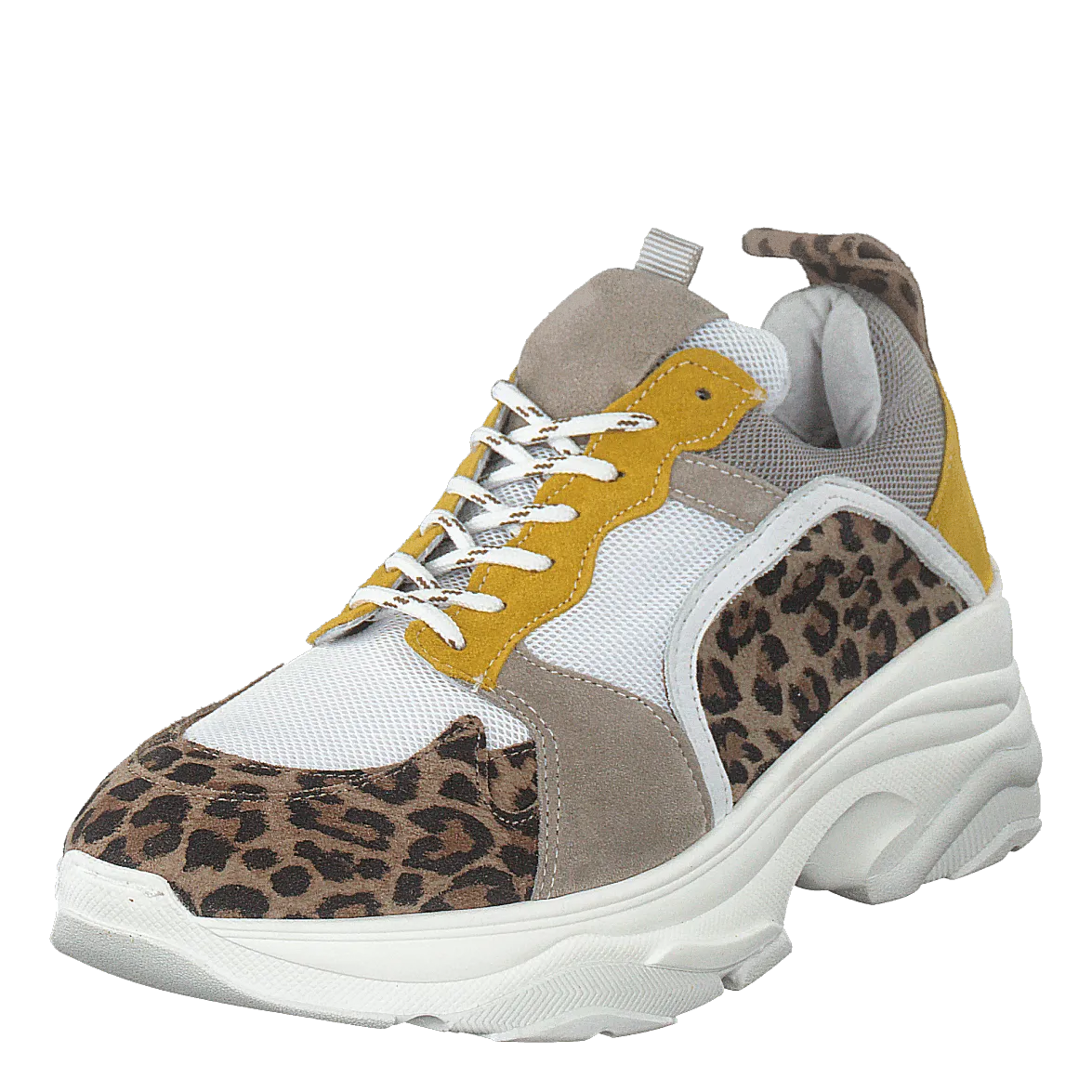 Mynthe Leopard Suede
