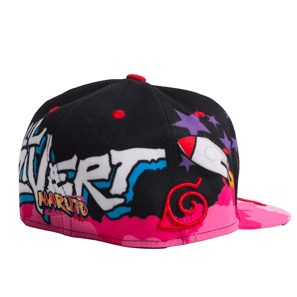 NARUTO X UZI VERT FITTED HAT BLACK