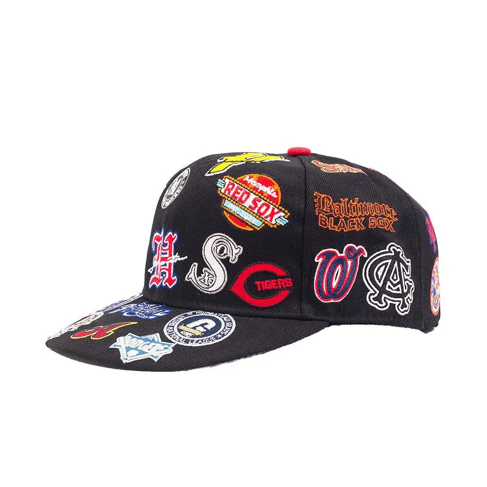 NEGRO LEAGUE COLLAGE FITTED HAT