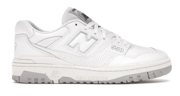 NEW BALANCE 550 WHITE GREY