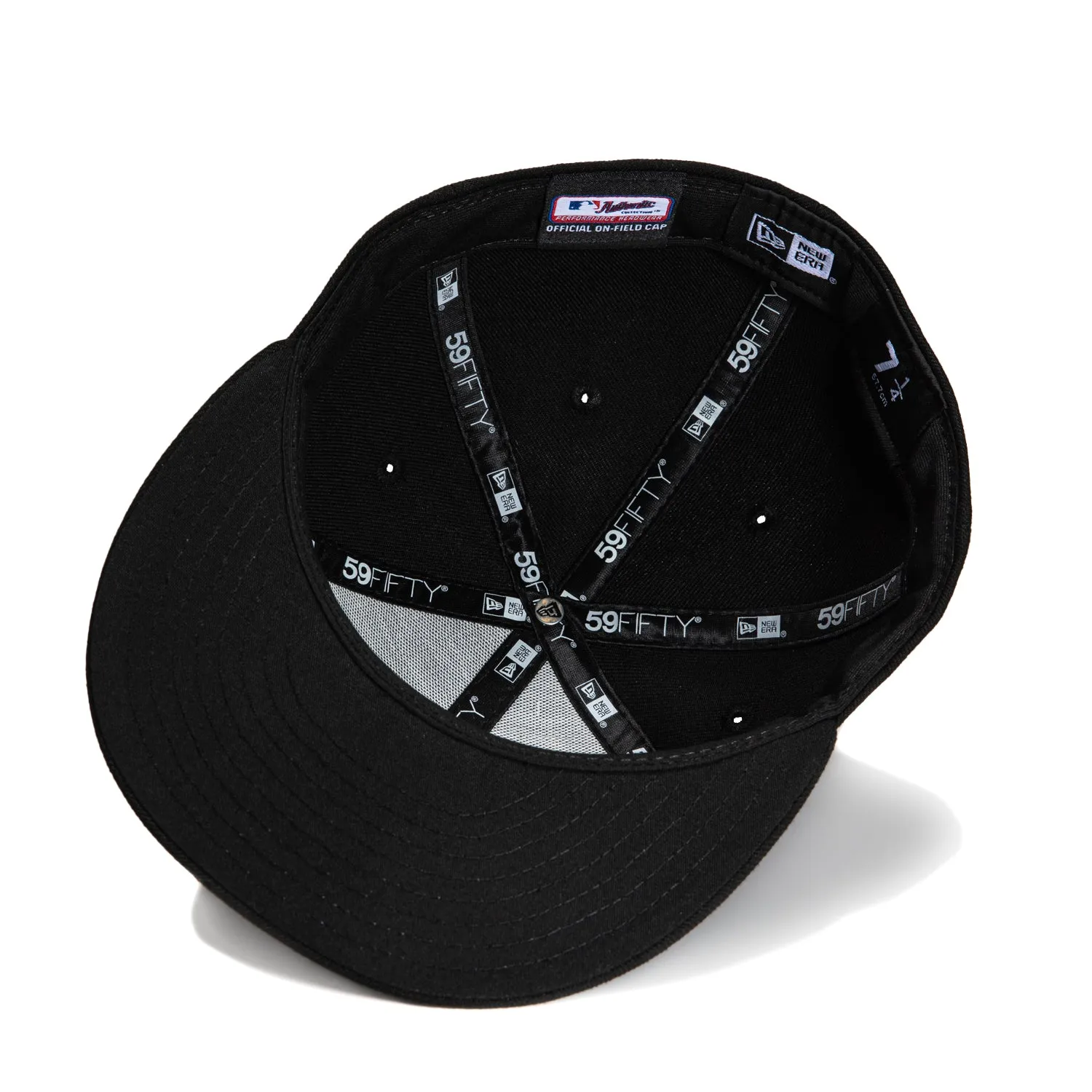 New Era 59Fifty Authentic Collection New York Mets Alternate 2 Hat - Black