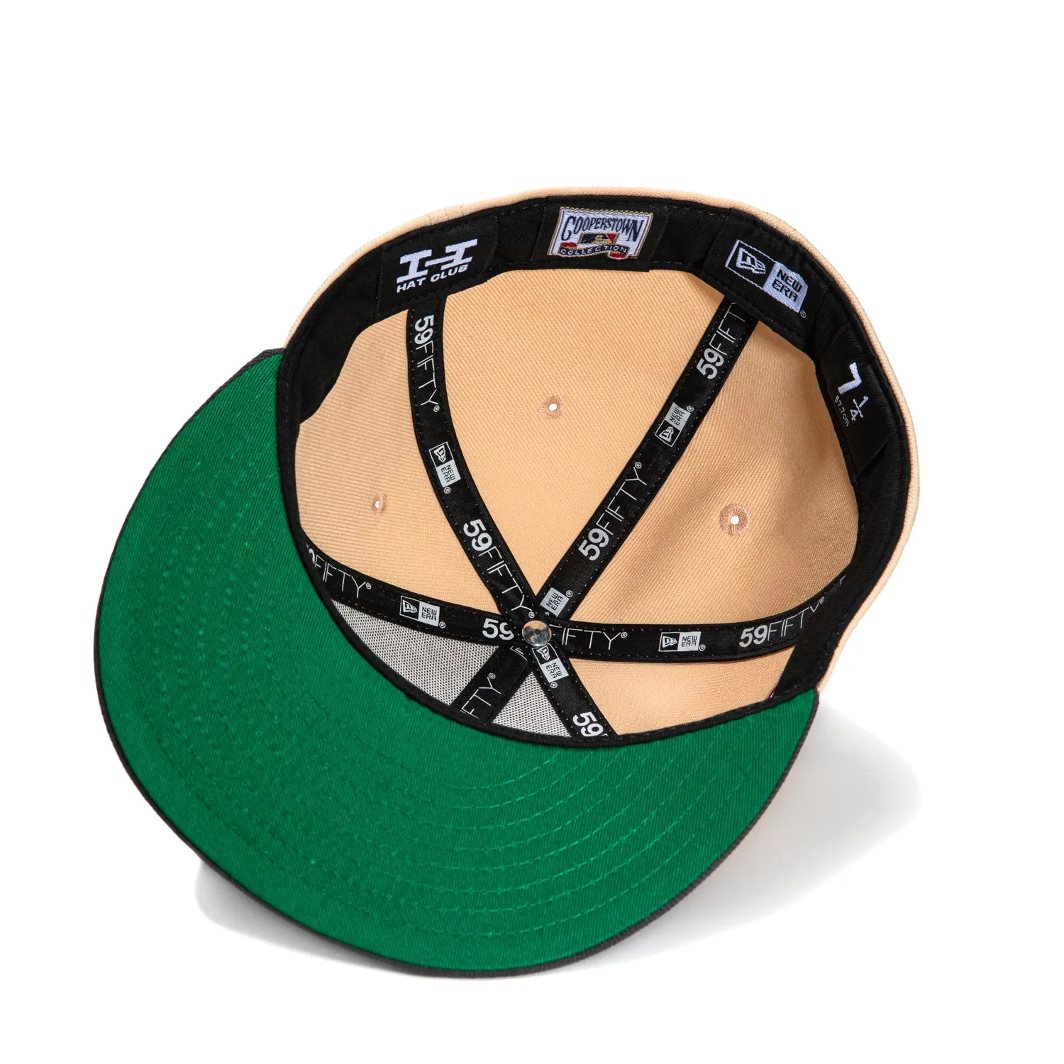 New Era 59Fifty Daddy Daughter Los Angeles Dodgers 60th Anniversary Stadium Patch Script Hat - Peach, Graphite