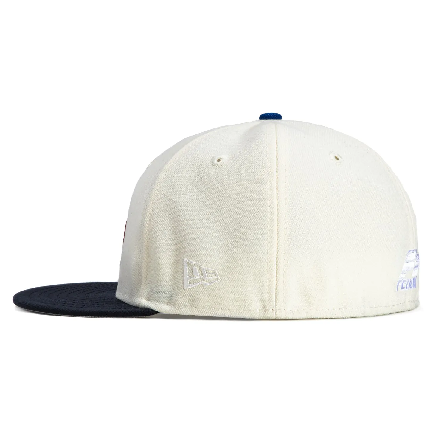 New Era 59Fifty Dominican Republic Flag Patch RD Hat - White, Navy, Red