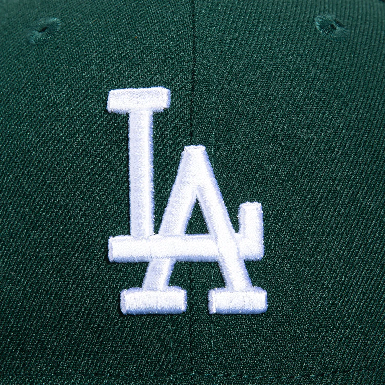 New Era 59Fifty Green Icy Los Angeles Dodgers 40th Anniversary Patch Hat - Green, White