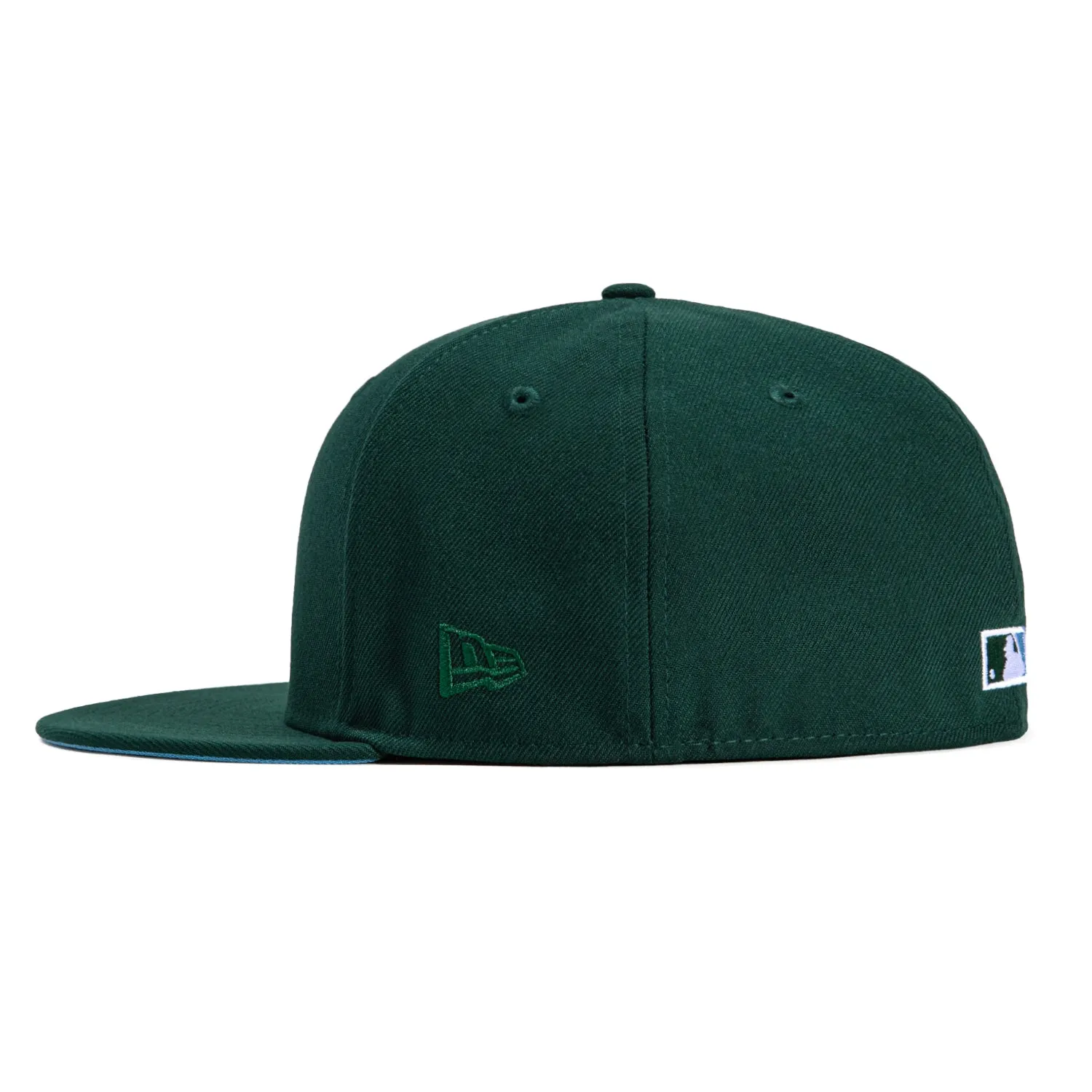 New Era 59Fifty Green Icy Los Angeles Dodgers 40th Anniversary Patch Hat - Green, White