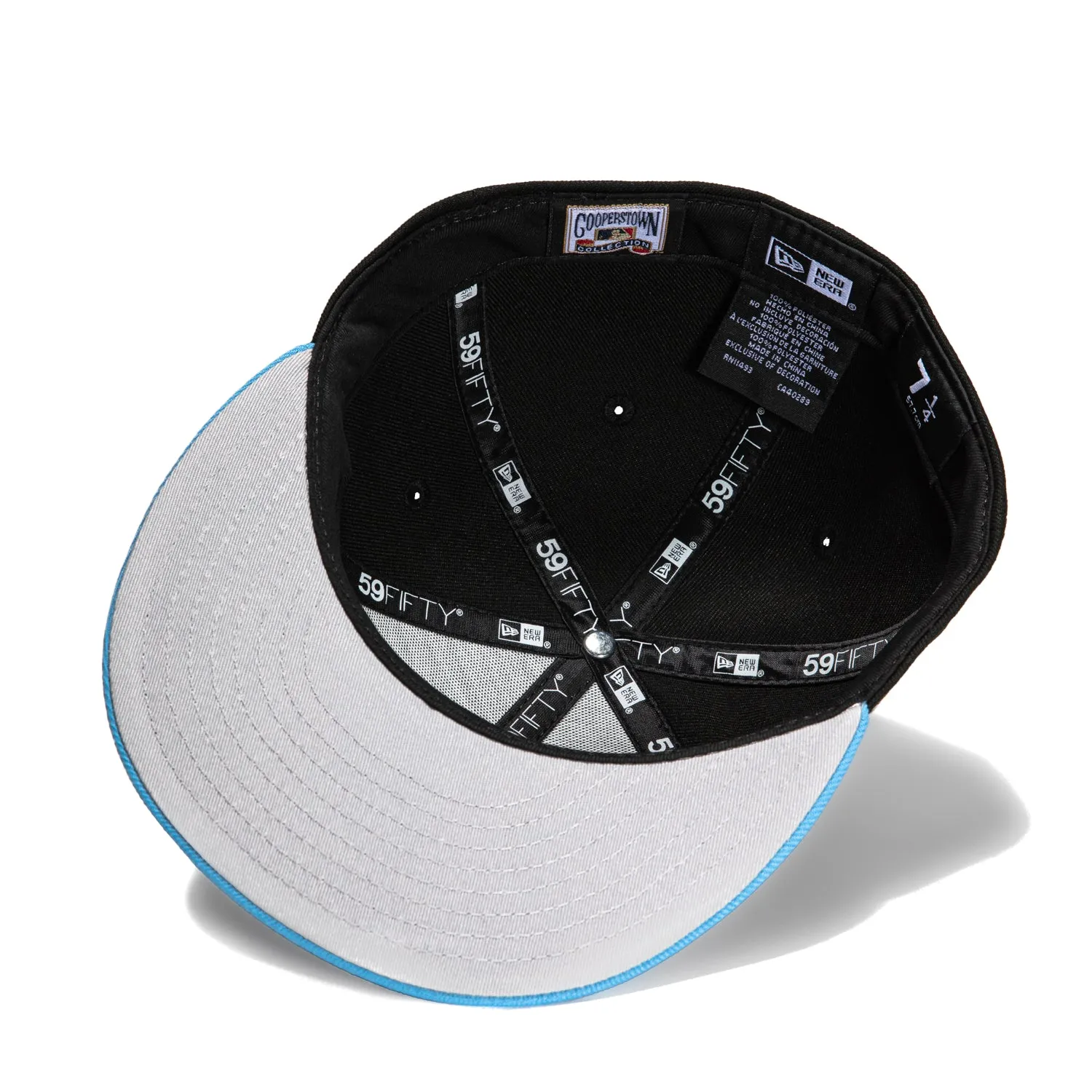 New Era 59Fifty Houston Astros 1986 All Star Game Patch Hat - Black, Light Blue, Red