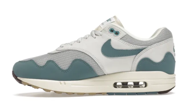 NIKE AIR MAX 1 PATTA WAVES AQUA (SPECIAL BOX & BRACELET)