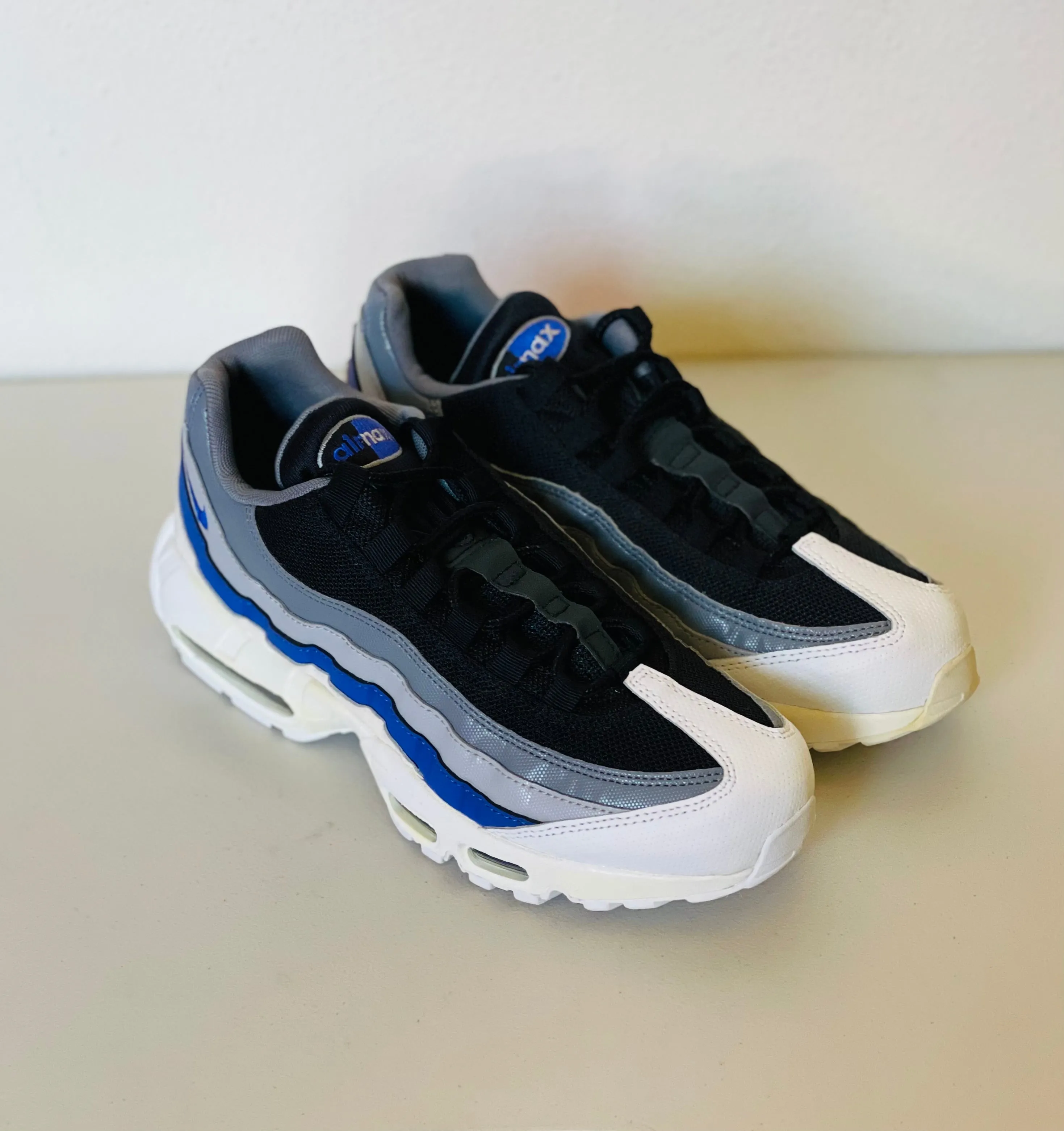 Nike Air Max 95 Premium Mens White/Persian Violet