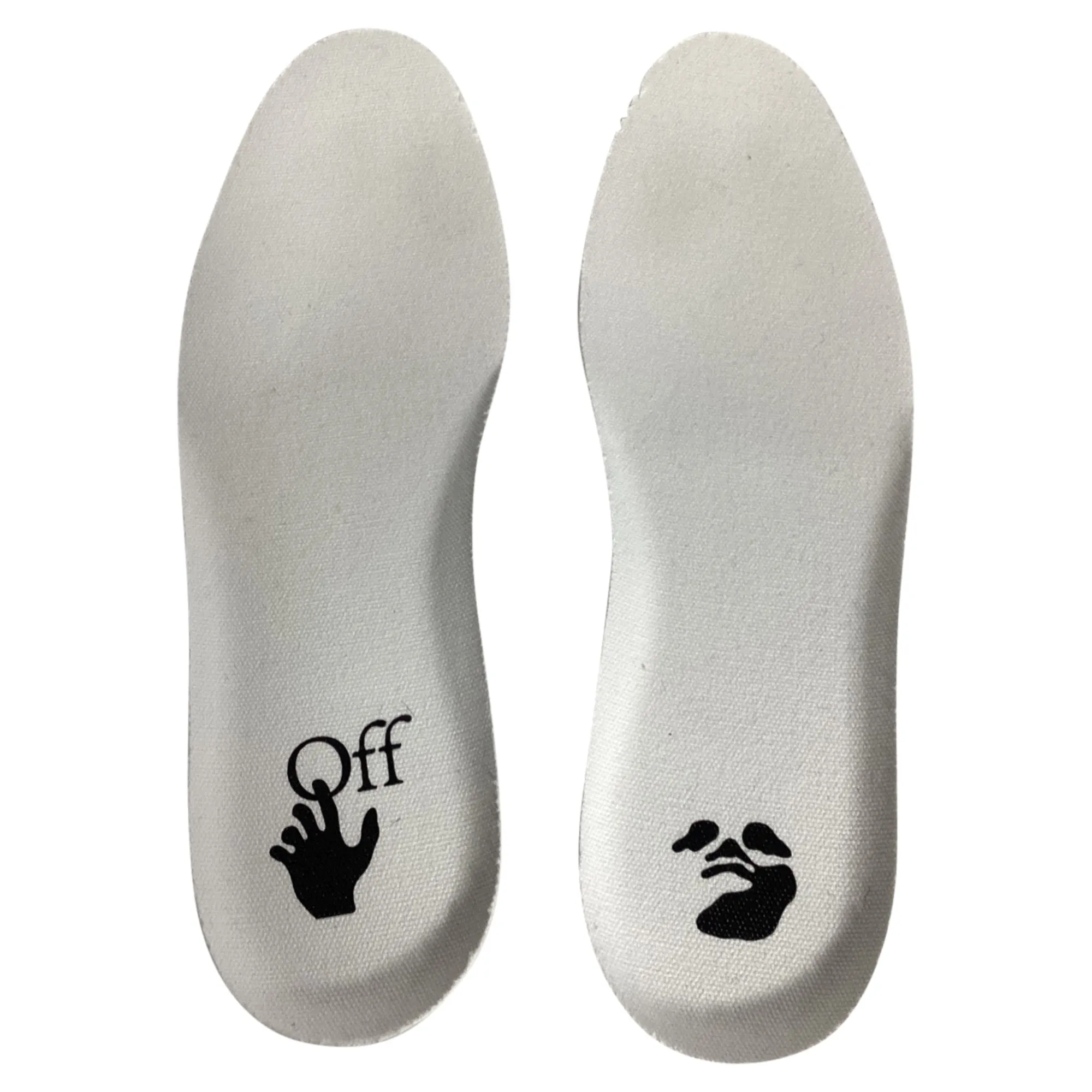 Off-White Out Of Office Sneakers in White & Black Leather