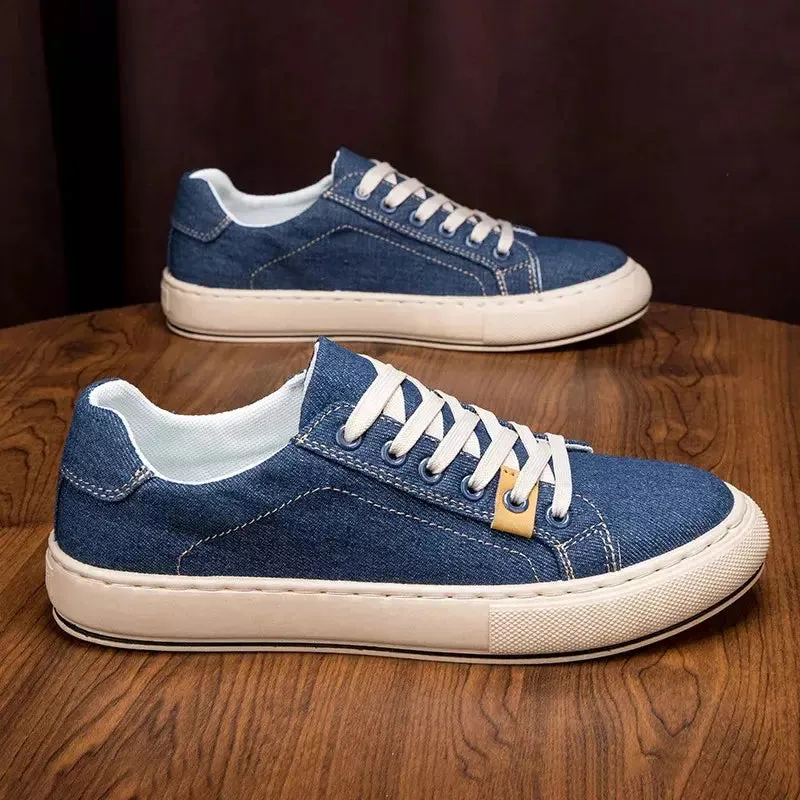 Orthopedic blue sneakers for mens