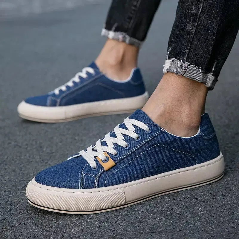 Orthopedic blue sneakers for mens