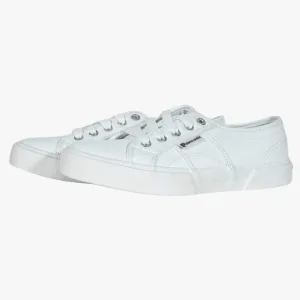 Pierre Cardin Womens Calais Leather 03170 Sneaker White Mono