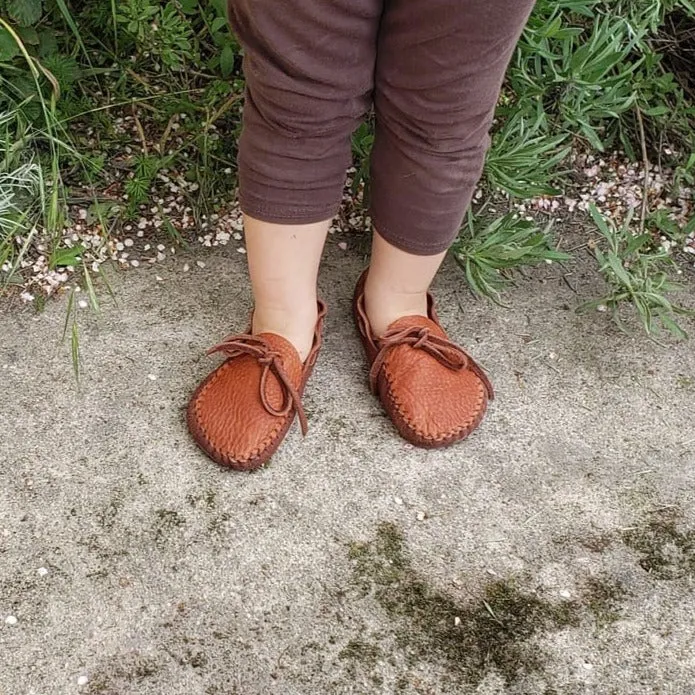"Baby and Kids" Moccasins VIDEO   PDF Tutorial with Printable Patterns