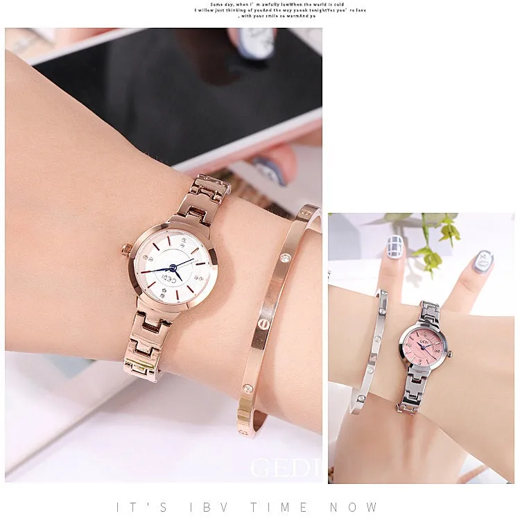 Retro Steel Strap Women's Watch
