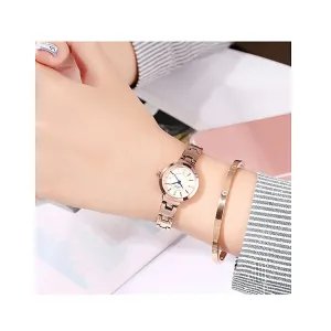 Retro Steel Strap Women's Watch