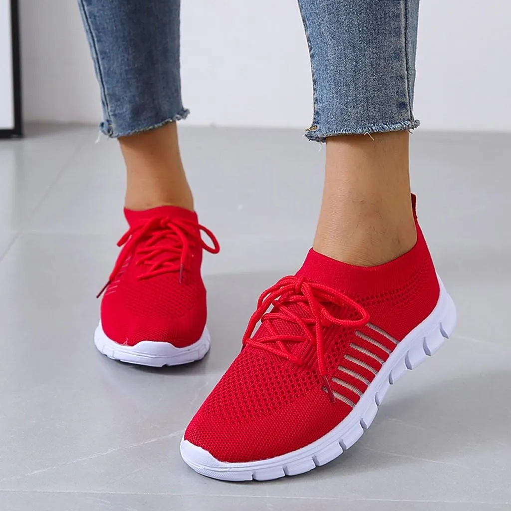 Romy - Lebendiges Mesh, leichte, bequeme Sport-Sneaker | Comfort Fit Casual Sport Sneakers damen