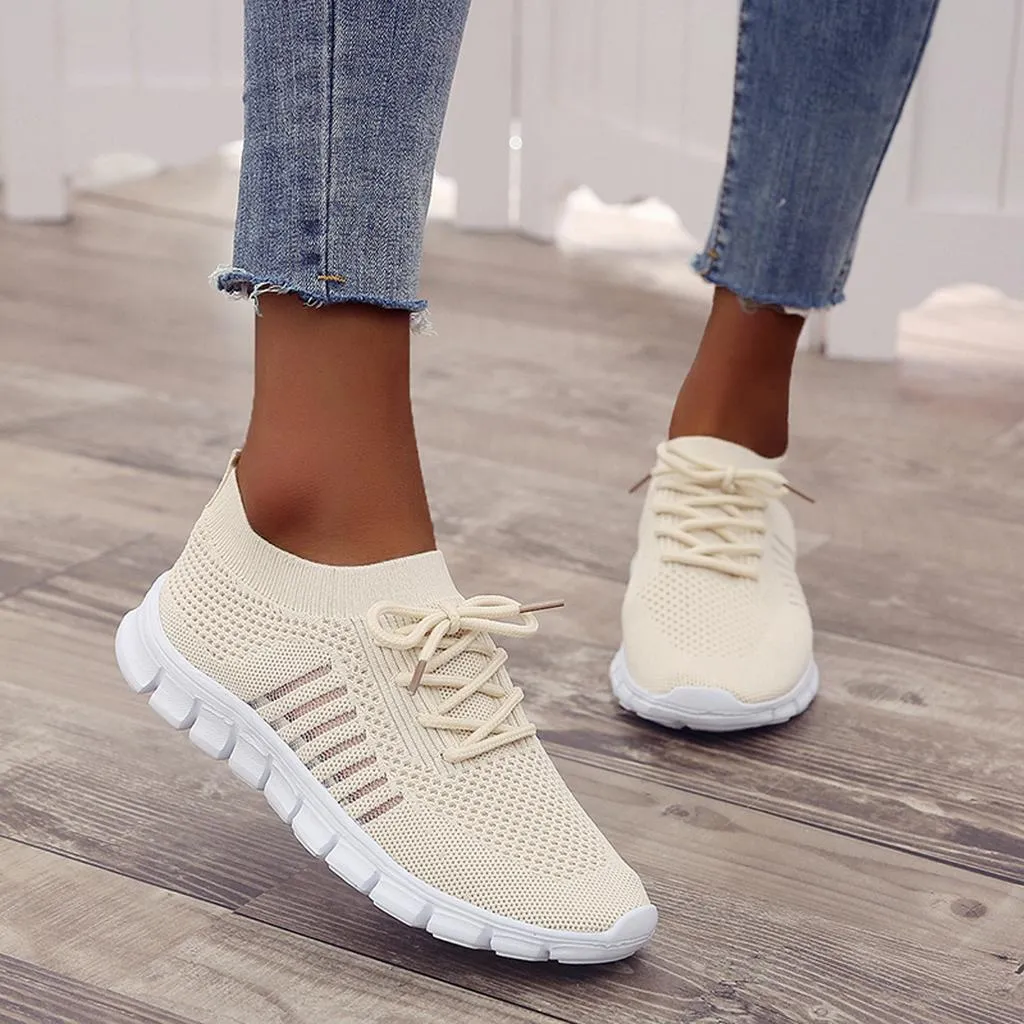 Romy - Lebendiges Mesh, leichte, bequeme Sport-Sneaker | Comfort Fit Casual Sport Sneakers damen
