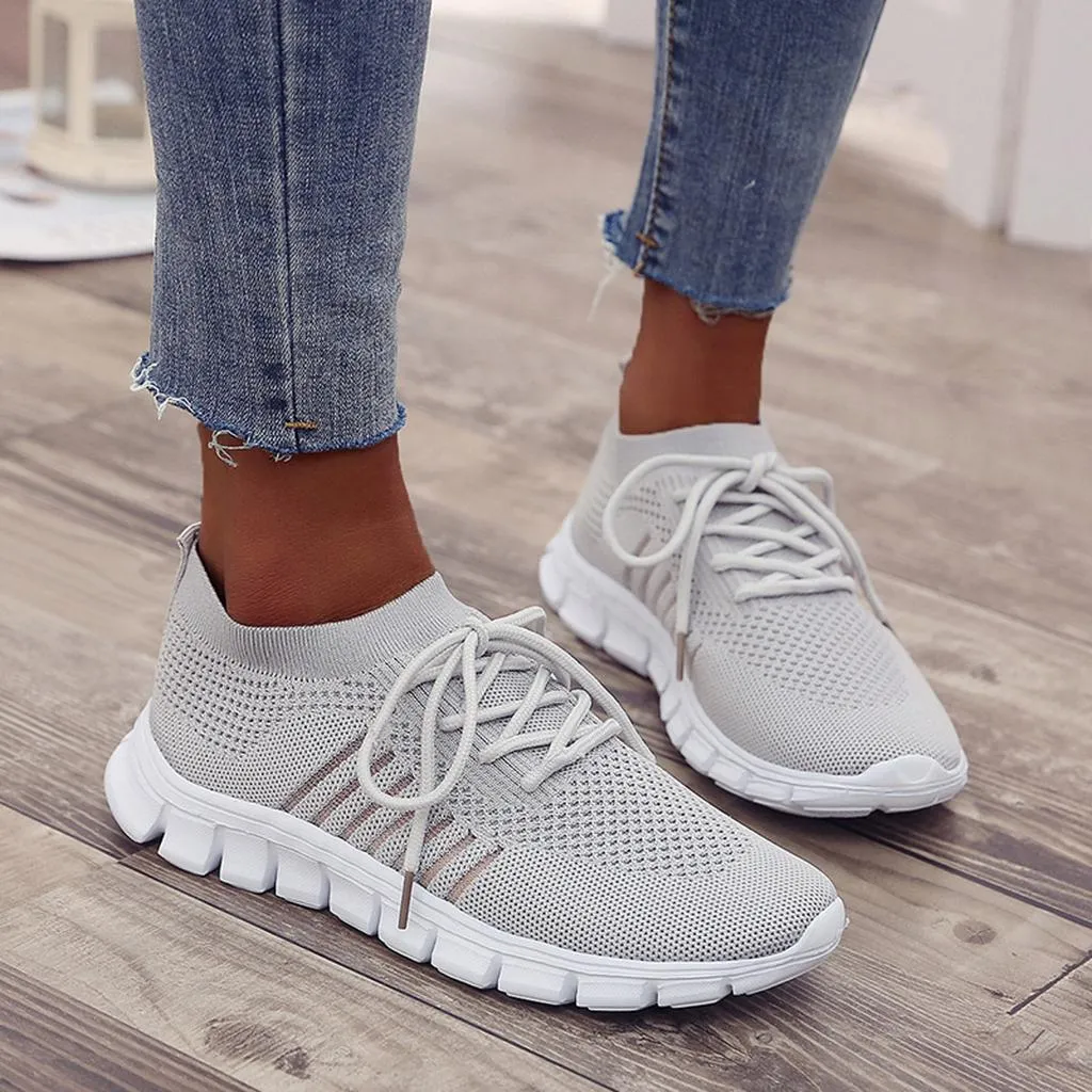 Romy - Lebendiges Mesh, leichte, bequeme Sport-Sneaker | Comfort Fit Casual Sport Sneakers damen