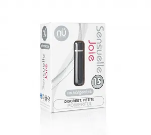 Sensuelle Joie 15 Function Bullet - Black