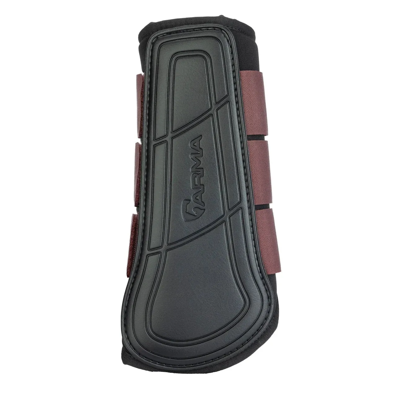 Shires Black Cherry ARMA Neoprene Brushing Boots